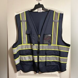 Men’s Safety Vest 4-5XL Navy
